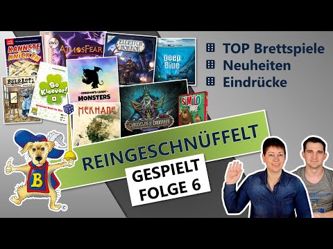 Reingeschnüffelt [Gespielt im August 2021 & Top 3 Brettspiele] - Brettspielgarde