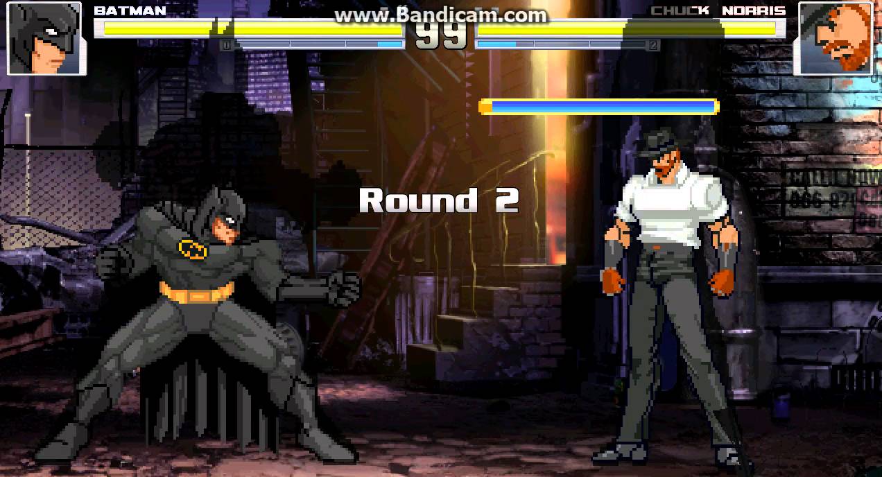 MUGEN Batman vs Chuck Norris