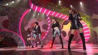 【TVPP】KARA - Lupin, 카라 - 루팡 @ Show Music Core Live