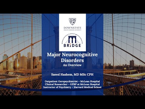 Major  Neurocognitive  Disorders - Part 1 - Dr. Saeed Hashem - Section 3