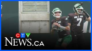 Roughriders wrap camp as roster decisions loom, QB2 spot still up in air