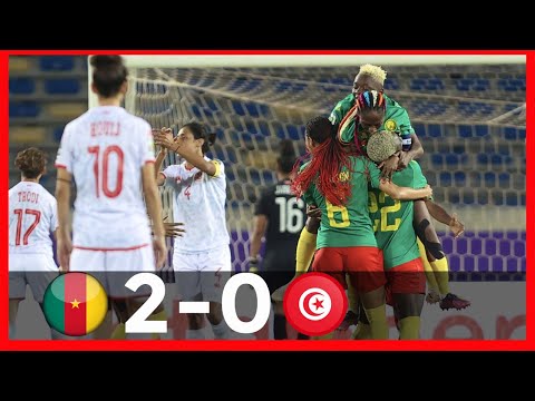 CAMEROON 2-0 TUNISIA | GOALS AND HIGHLIGHTS | WOMEN'S AFCON
