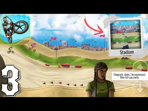 Mad Skills BMX2 | Stadium Track 1-12| Android Gameplay Walkthrough Part-3|