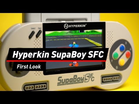 Ganz schön retro: Hyperkin SupaBoy SFC im Check!