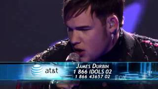 James Durbin sings "Uprising" by Muse on American Idol
