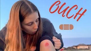 WEEK IN THE LIFE OF A UNIVERSITY STUDENT!!! ONLINE SCHOOL + LONGBOARD ACCIDENT LOL