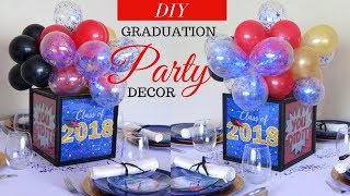 Super Easy & Affordable Graduation Party Decorations | Dollar Tree Graduation Party Ideas