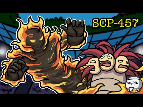SCP-457 Burning Man (SCP Animation)