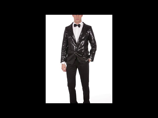 Vídeo relacionado con Funidelia | Chaqueta militar negra Michael Jackson para hombre Música Pop, Grupos Musicales, Cantantes, Años 80 - Accesorios para adultos, accesorio para disfraz - Talla M - L - Negro