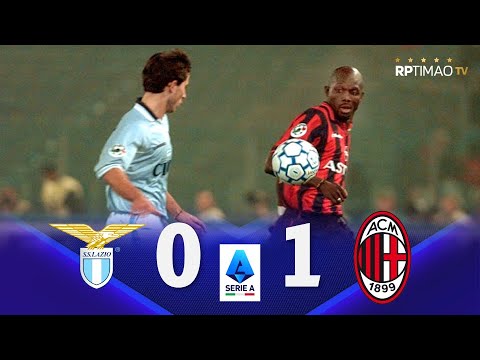 Lazio 0 x 1 Milan (Weah Wonder Goal) ● Serie A 1995/96 Extended Goals & Highlights ᴴᴰ