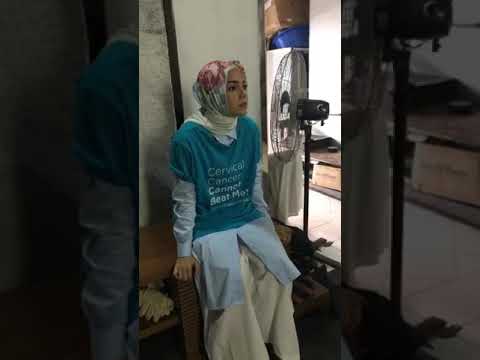 Dewi Sandra sebagai Duta Cegah Kanker Serviks