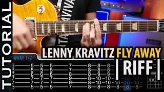 Cómo tocar Riff de Guitarra Fly Away Lenny Kravitz | Guitarraviva