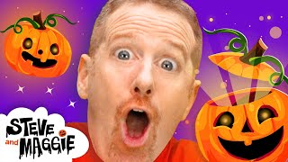 Halloween Pumpkin Treasure Hunt Story for Kids with Steve and Maggie | Witches Love Halloween