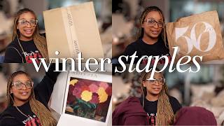 Winter Capsule Wardrobe ❄️ | Abercrombie, Zara & Aritzia #aritzia #abercrombiecurvylove #medschool