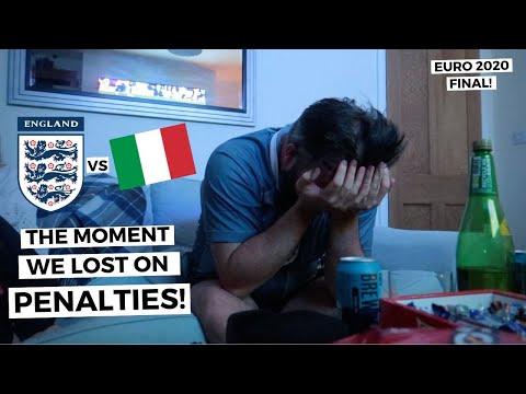 PENALTIES HEARTBREAK | ENGLAND V ITALY (1-1p) | Euro 2020 FINAL match REACTION!