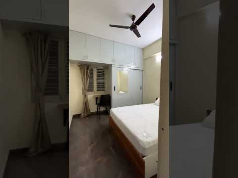 Video thumbnail for K30A206: Fully Furnished 1 BHK Flat for Rent in Hennur | Kots Aube