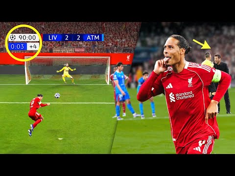 Unbelievable Last Minute Moments In Football