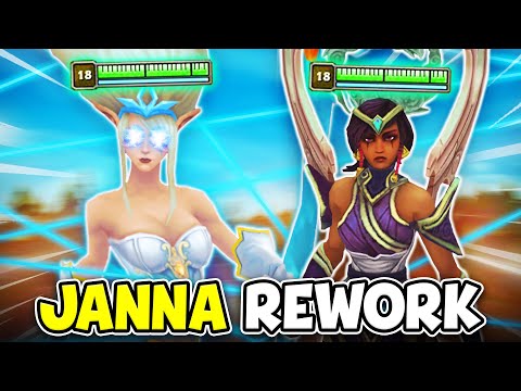 THE JANNA REWORK IS HERE! RIOT JUST MADE HER A MAGE!