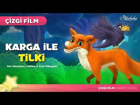 Adisebaba Çizgi Film Masallar - Karga ile Tilki
