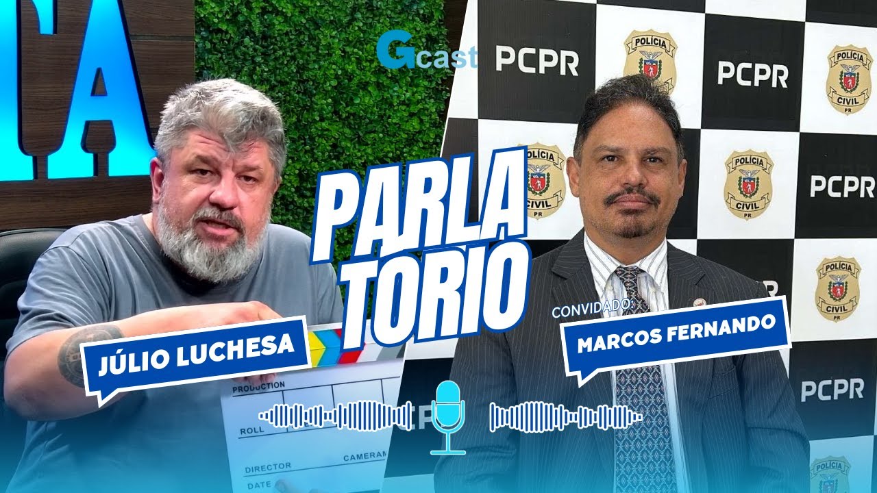 PROGRAMA PARLATÓRIO – JÚLIO LUCHESA RECEBE O DELEGADO MARCOS FERNANDO FONTES