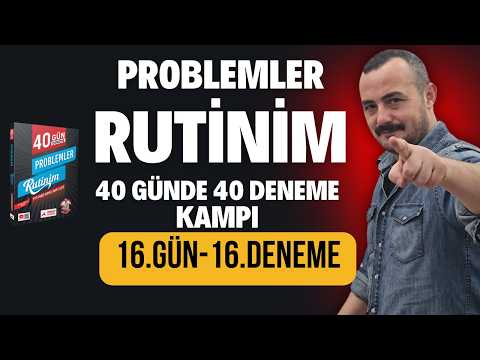 Practice Test 16 | Problems Routine Camp 40 Practice Tests | Day 16