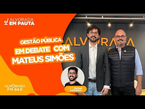 ALVORADA EM PAUTA - OS PLANOS DO VICE-GOVERNADOR DE MINAS GERAIS