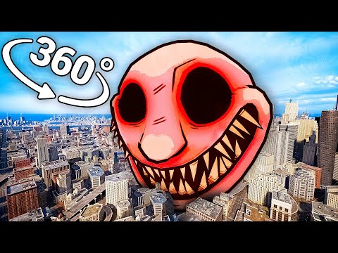 Buckshot Roulette - City in 360° Video | VR / 8K | ( Buckshot Roulette ost )