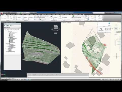 WS LANDCAD in der Objektplanung - 3Drain und DGM