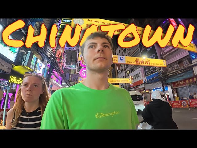 Travel vlog - Bangkok’s Chinatown was NOT What We Were Expecting 🇹🇭