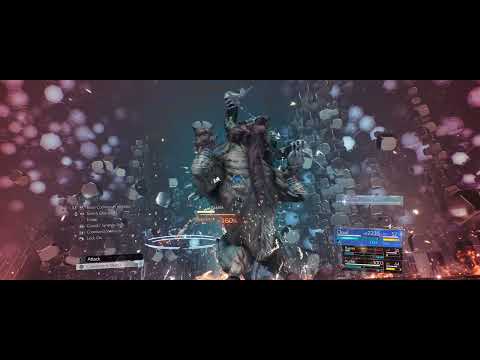 FF7 Rebirth - Kujata, Bahamut Arisen fights (21:9, 1440p)