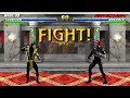 MORTAL KOMBAT SOLANO EDITION SCORPION UMK3 HARD 10