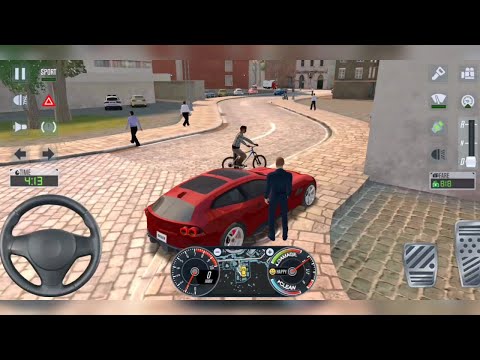 CRAZY SPEED NEW SPORTS CAR UBER DRIVE IN CITY 🚖🚘🚔 Taxi Sim 2020 - Best Android ios Car Games 2021