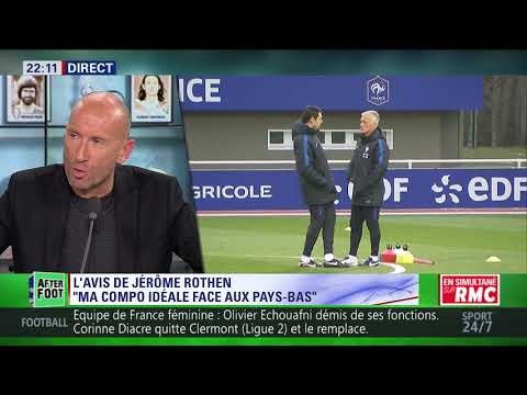After Foot du mercredi 30/08 – Partie 1/6 - L'avis tranché de Jérôme Rothen sur l'équipe de France