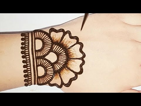 Arabic Mehndi design for hands | Simple Easy Mehandi design | Mehandi designs | Shab&#39;s Creation