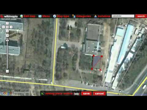 Editing Wikimapia map