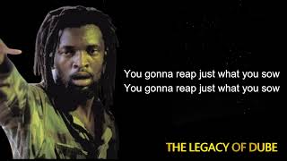 Lucky Dube Reap what you sow with Lyrics