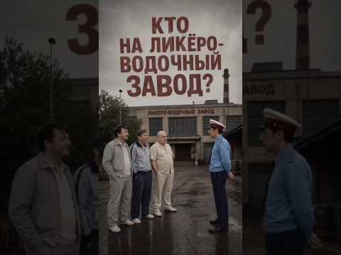 Новые приключения Шурика. Троица на лекёрном  заводе.