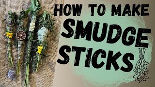How to Make Smudge Sticks | DIY Motherwort Smudge Sticks | Foraging | Natural Crafting | Smudging