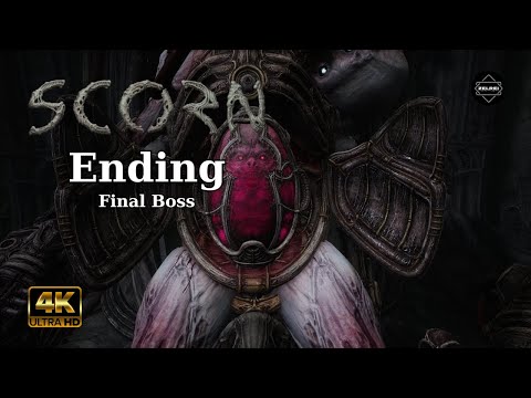 Scorn Gameplay Walkthrough (4K 60FPS) ACT 5 Ending Explained & Final Boss - No Commentary