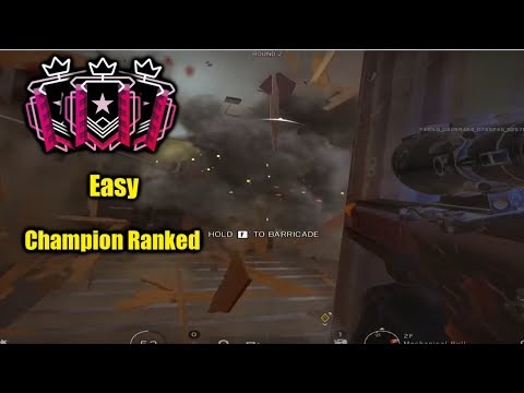 Champion Ranked but It's EZ - Rainbow Six Siege