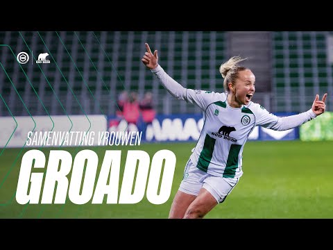 HISTORICAL! | Summary: FC Groningen Women vs. ADO Den Haag U21s