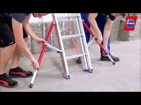 HYMER Seilzugleiter mit Auslegern