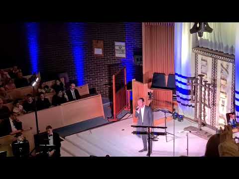 The Sound Of Silence. By Shulem Lemmer Singing live performance in Leeds#singer  #live#jewish #music