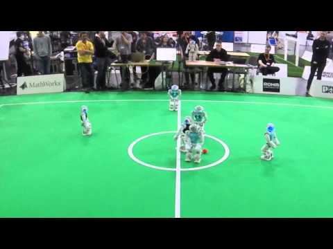 RoboCup German Open 2015 - Friendly Match - Berlin United - NaoTH and B-Human