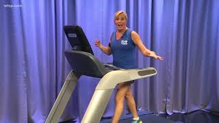 Treadmill Tuesday: 10News' Jenny Dean gets steps in for diabetes awareness