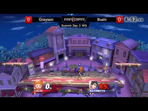 Chicago Sm4sh Summit Winners Quarters – Grayson (Lucas) vs. Bushi (Bayonetta)