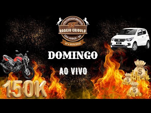 37º RODEIO CRIOULO CTG CAVALO BRANCO - SÃO JORGE/RS