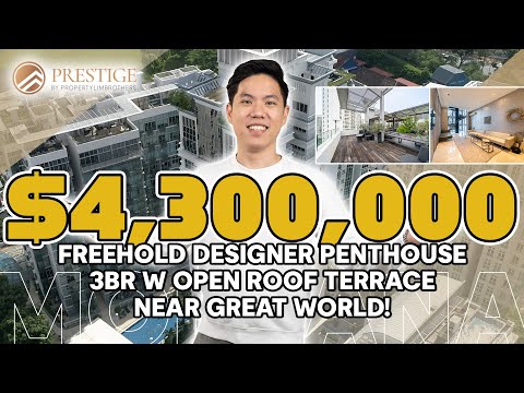 The Montana - Freehold 3-Bedroom Duplex Penthouse with 2,433sqft in District 10 | $4,300,000 | Bryan