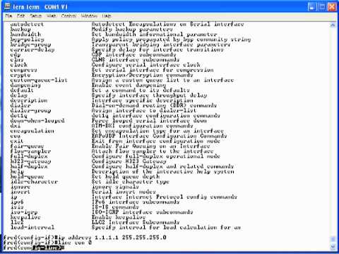 CCNA Lab 2 Router Configuration and Managing Configuration Files