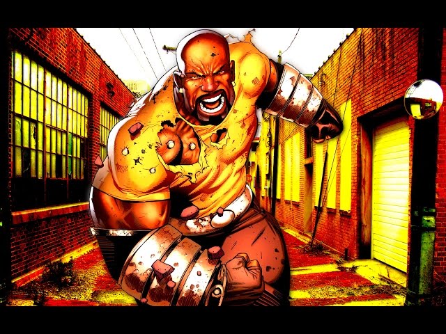 Vídeo relacionado con Marvel Luke Cage Hero For Hire Comic Texto Sudadera